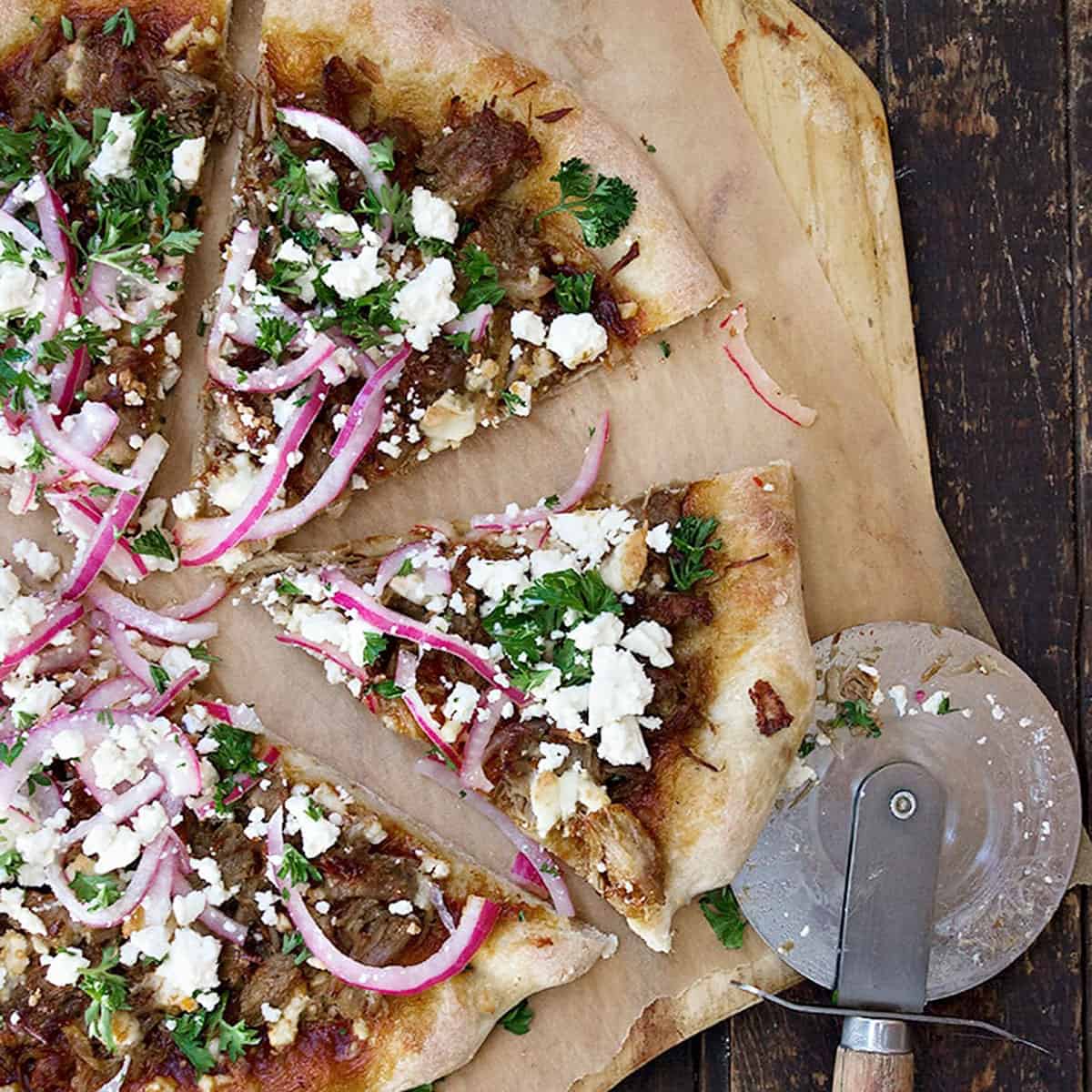 Carnitas Pizza 10'