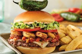 Burnin Jalapeño Burger