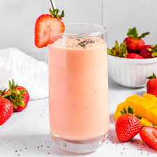 Mango & Strawberry Smoothie